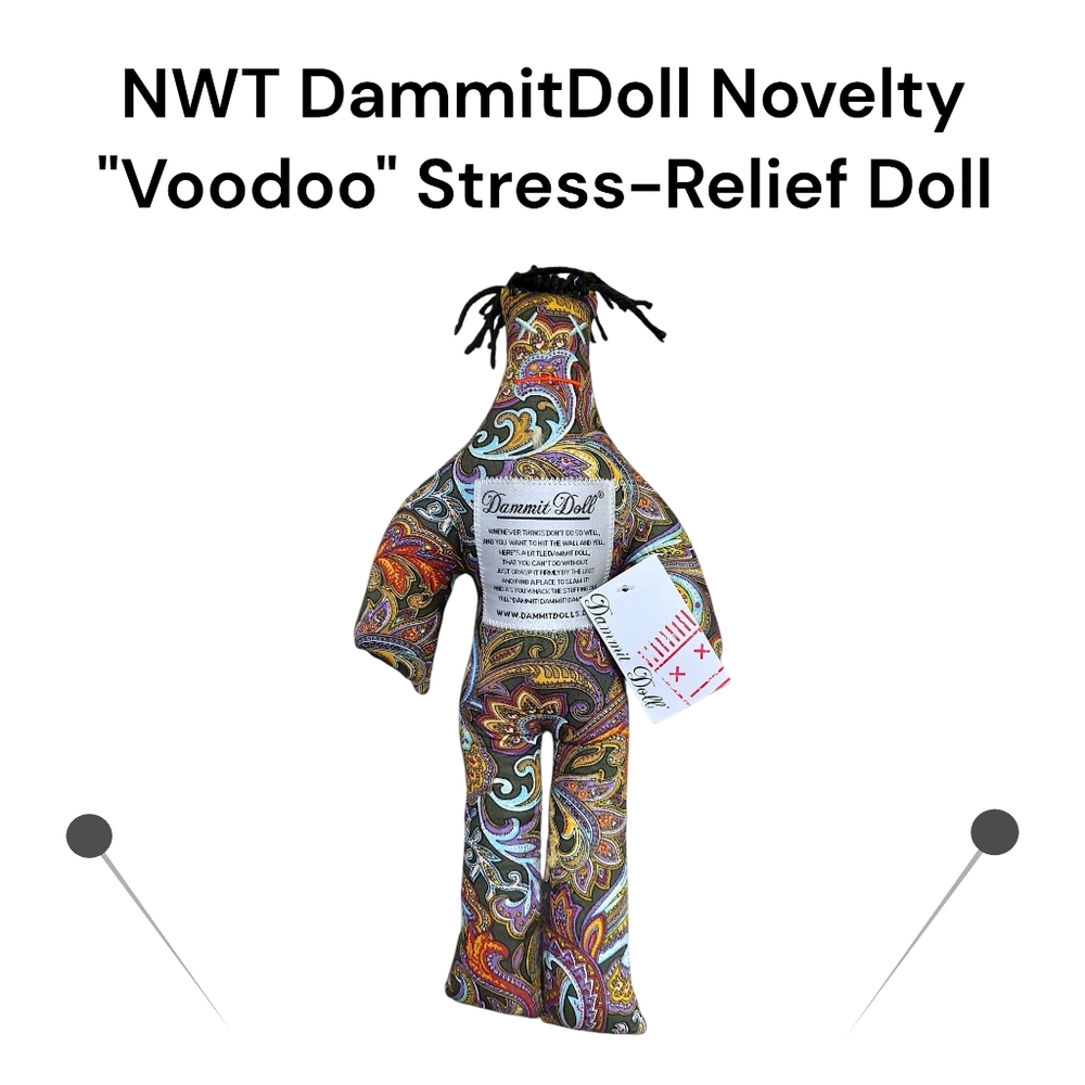 Novelty DammitDoll Voodoo Stress-Relief Doll
